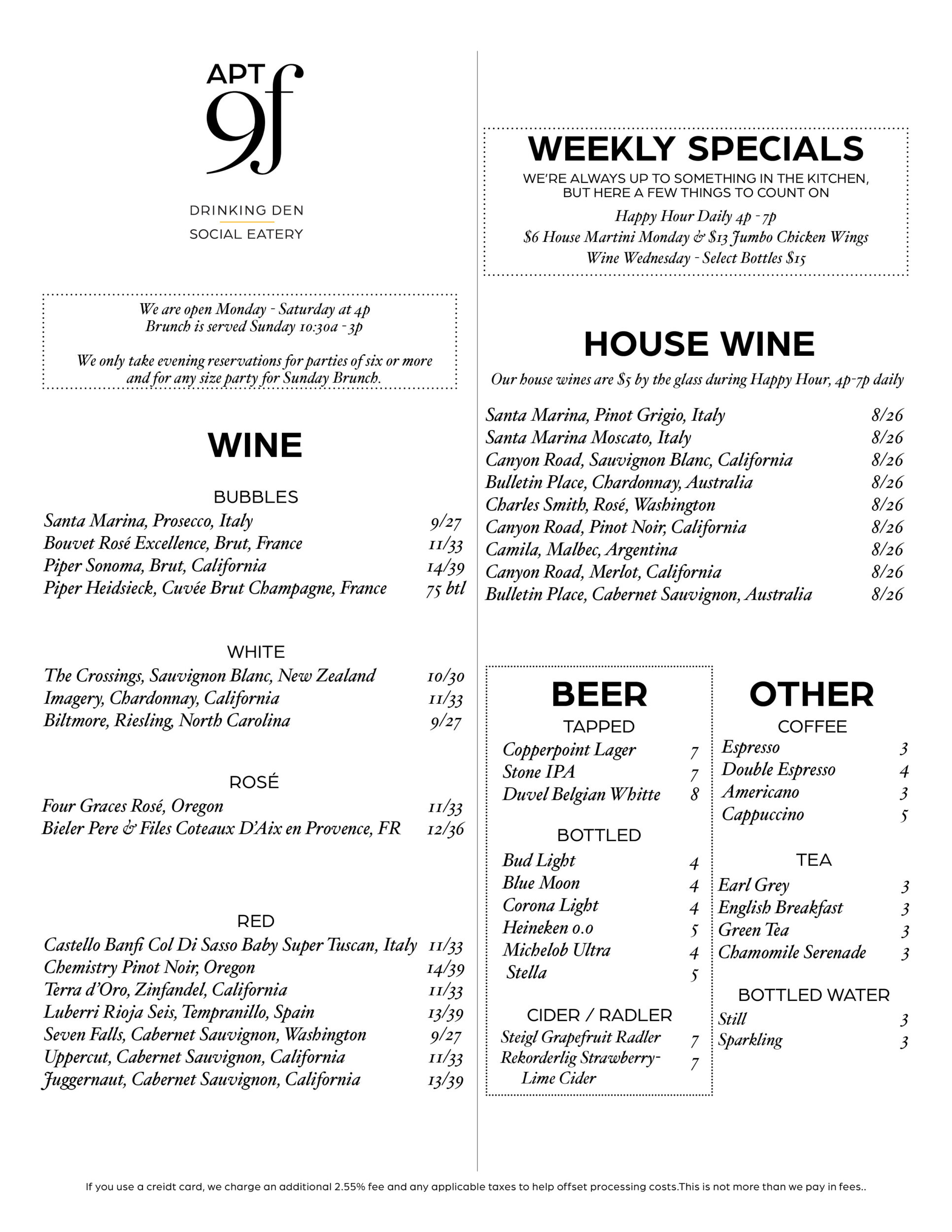 Apt 9F Wilton Manors Wine & Beer